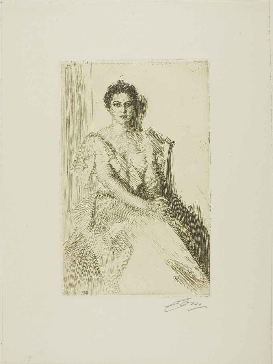 Mme Cleveland II - Anders Leonard Zorn