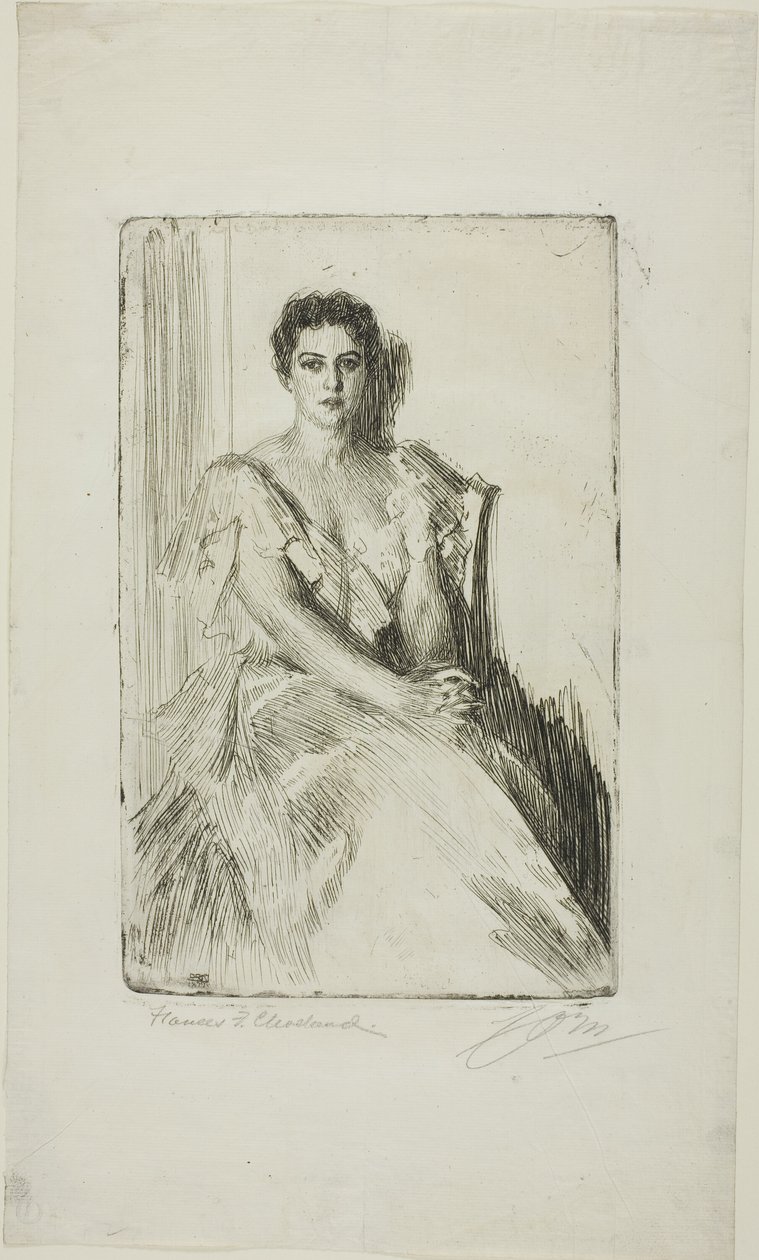 Mme Cleveland II - Anders Leonard Zorn