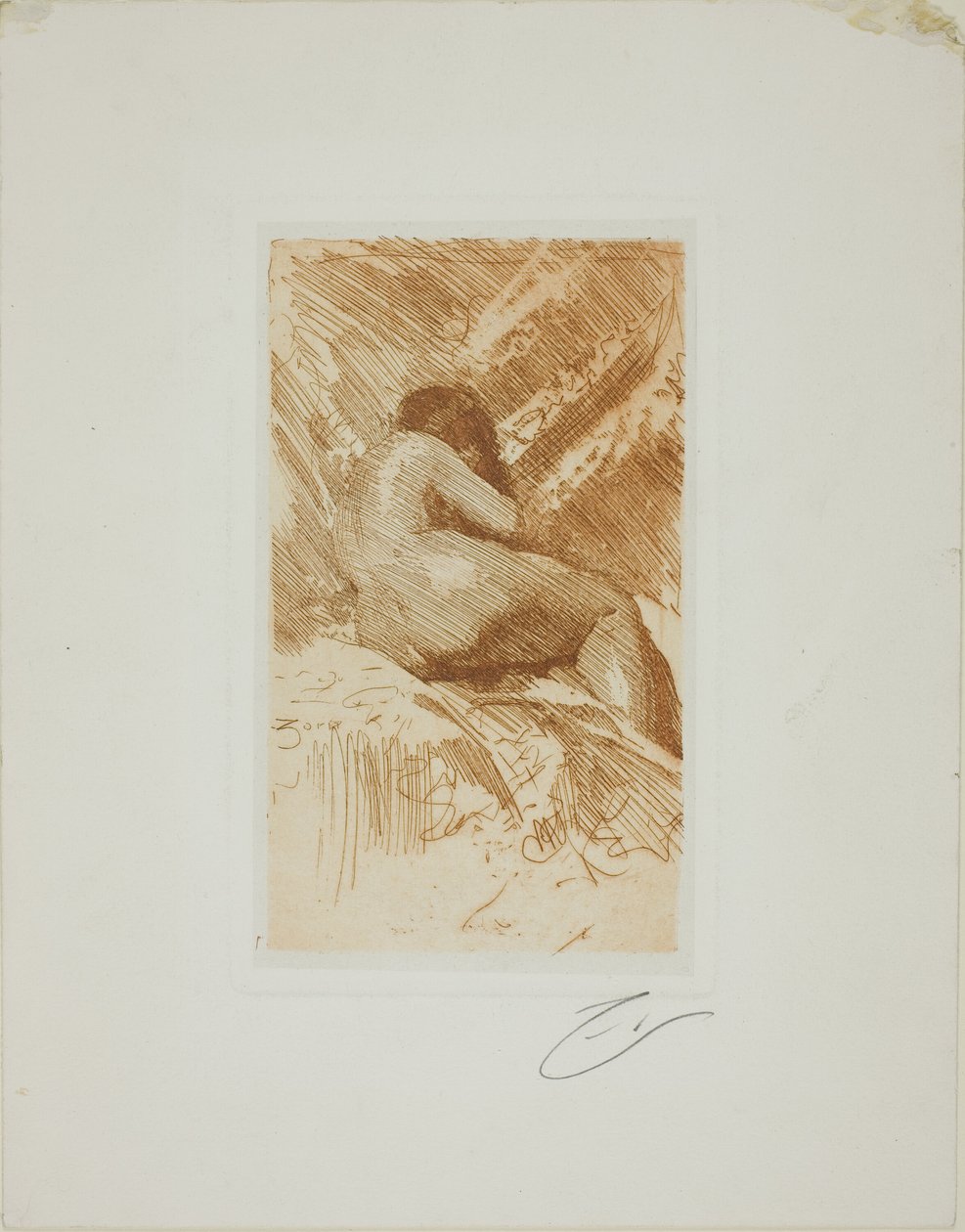 Étude de nu - Anders Leonard Zorn