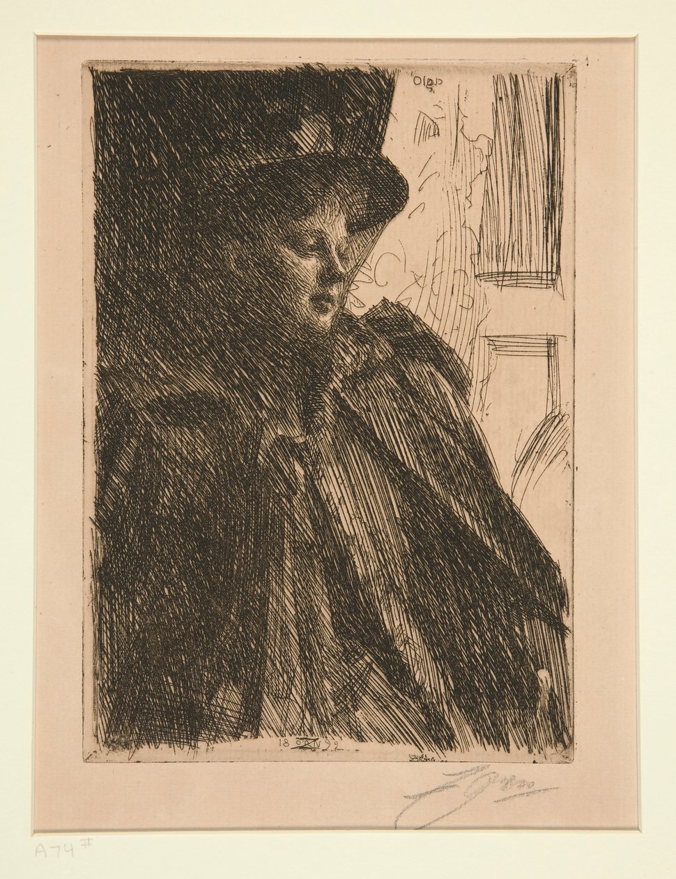 Olga Bratt - Anders Leonard Zorn