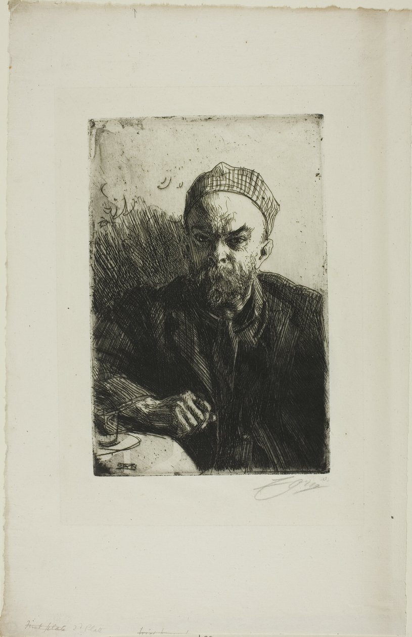 Paul Verlaine I - Anders Leonard Zorn