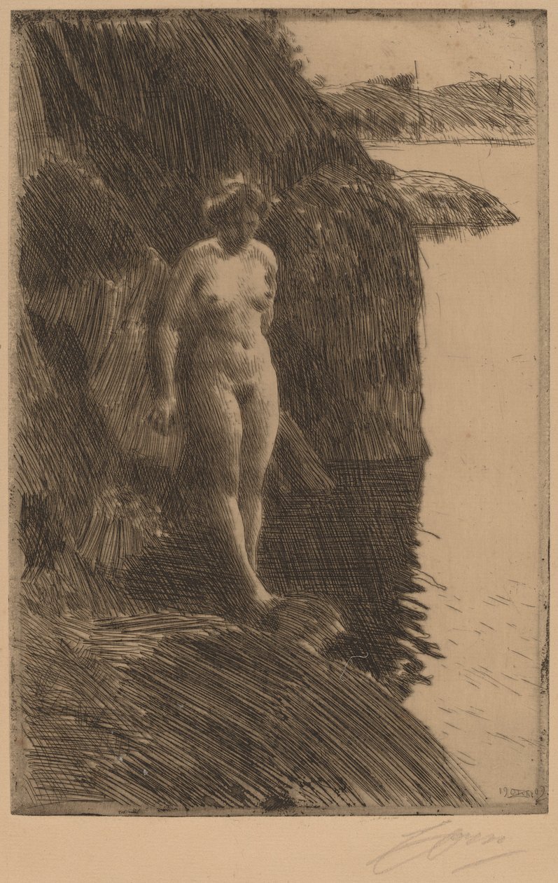 Précipice - Anders Leonard Zorn