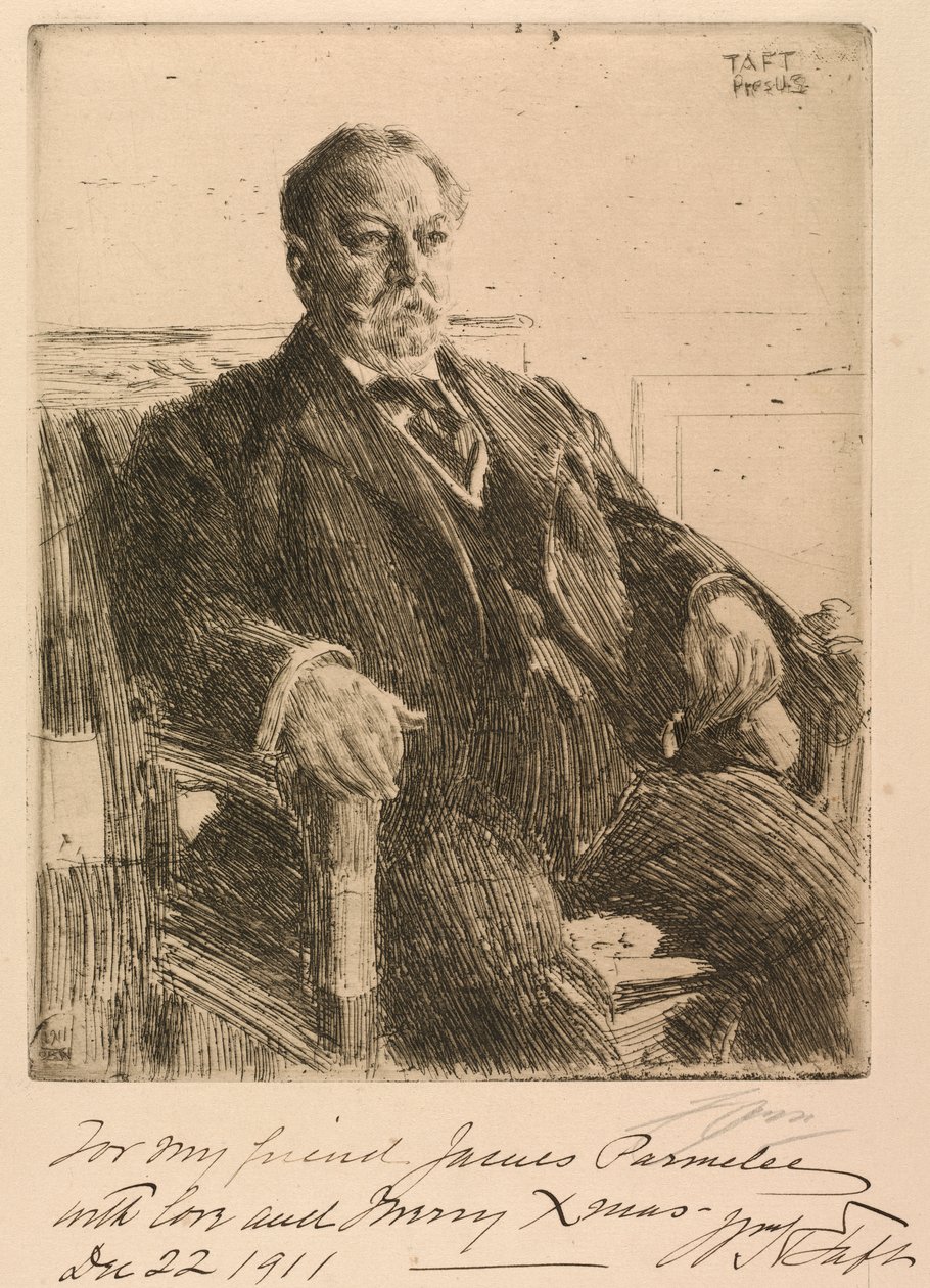 Président William Howard Taft - Anders Leonard Zorn