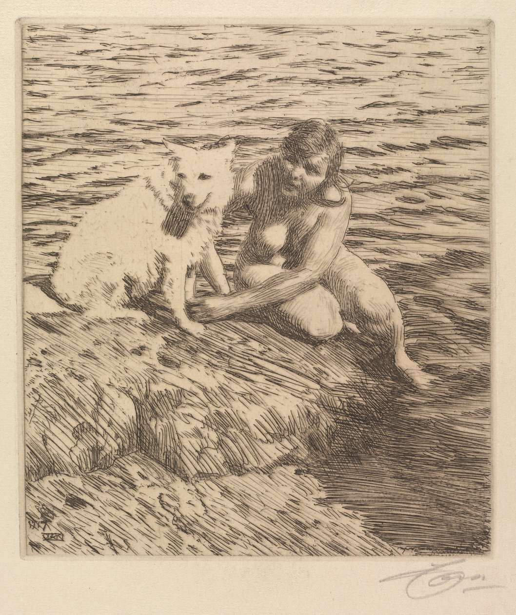 Sappho - Anders Leonard Zorn