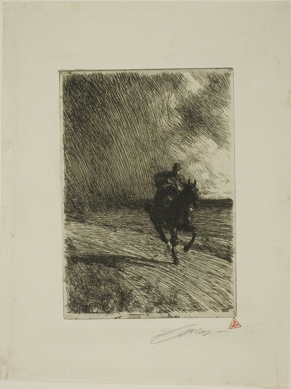 Tempête - Anders Leonard Zorn