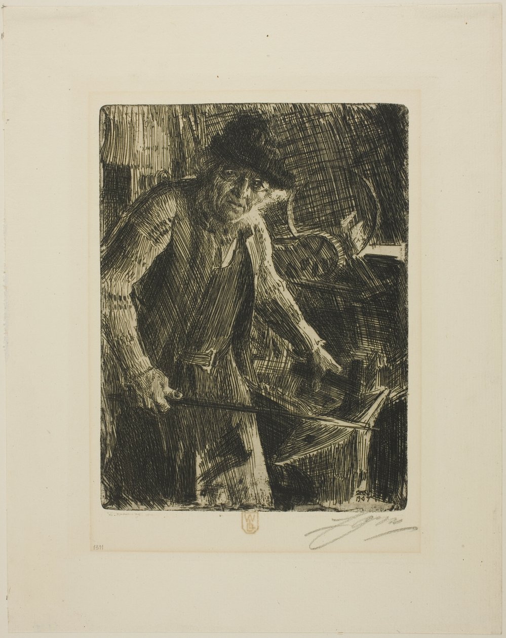 Le Maître-forgeron - Anders Leonard Zorn