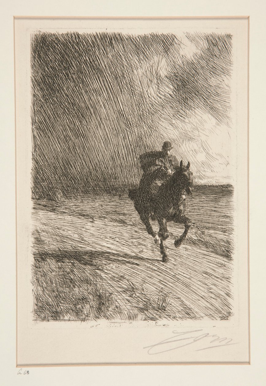 La Tempête - Anders Leonard Zorn