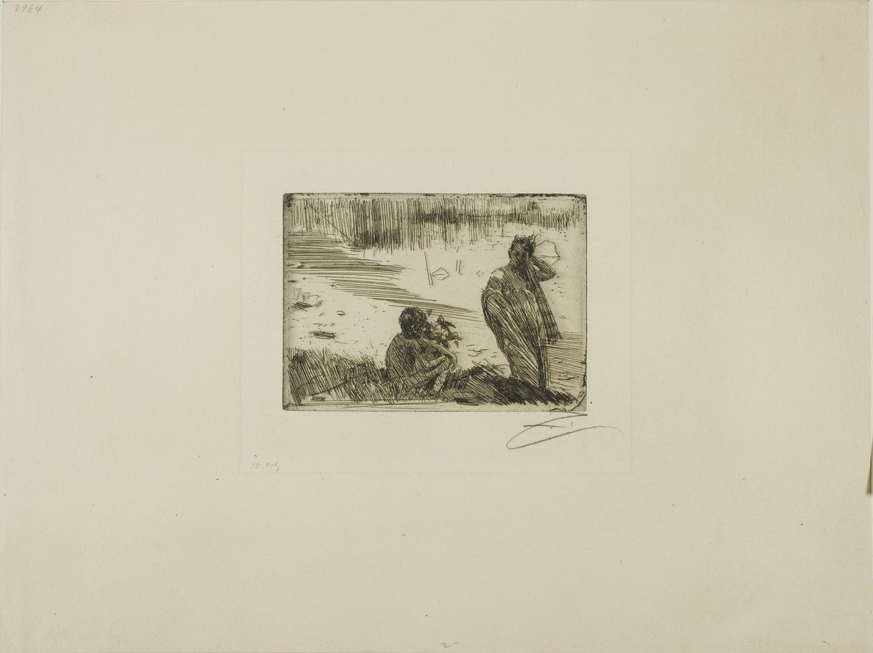 Jeunes gens se baignant - Anders Leonard Zorn