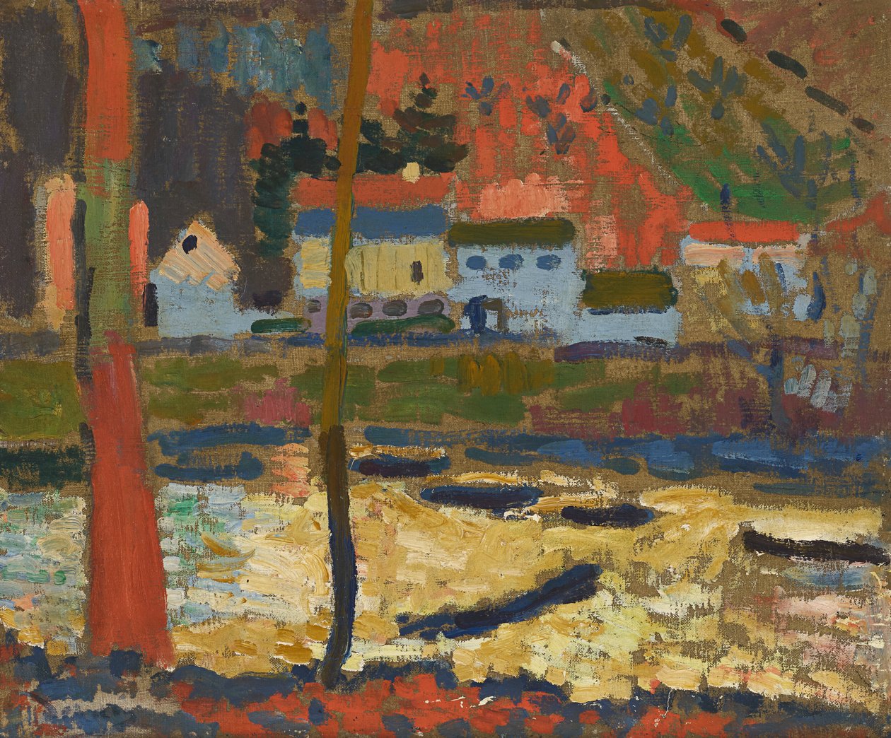 Bords de Seine à Chatou - Andre Derain