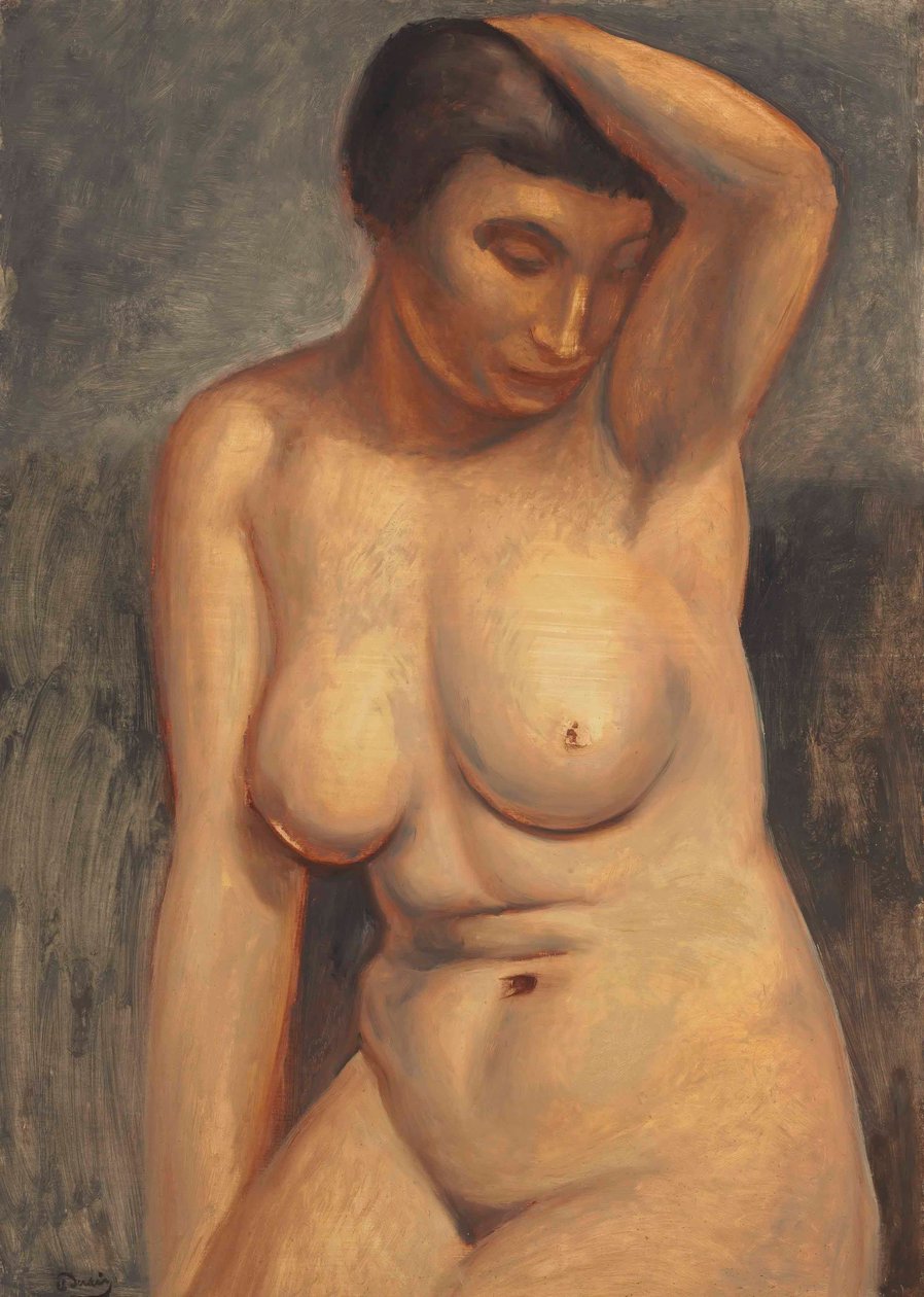 Nu assis - Andre Derain