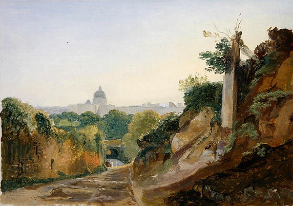 Vue de Rome depuis l