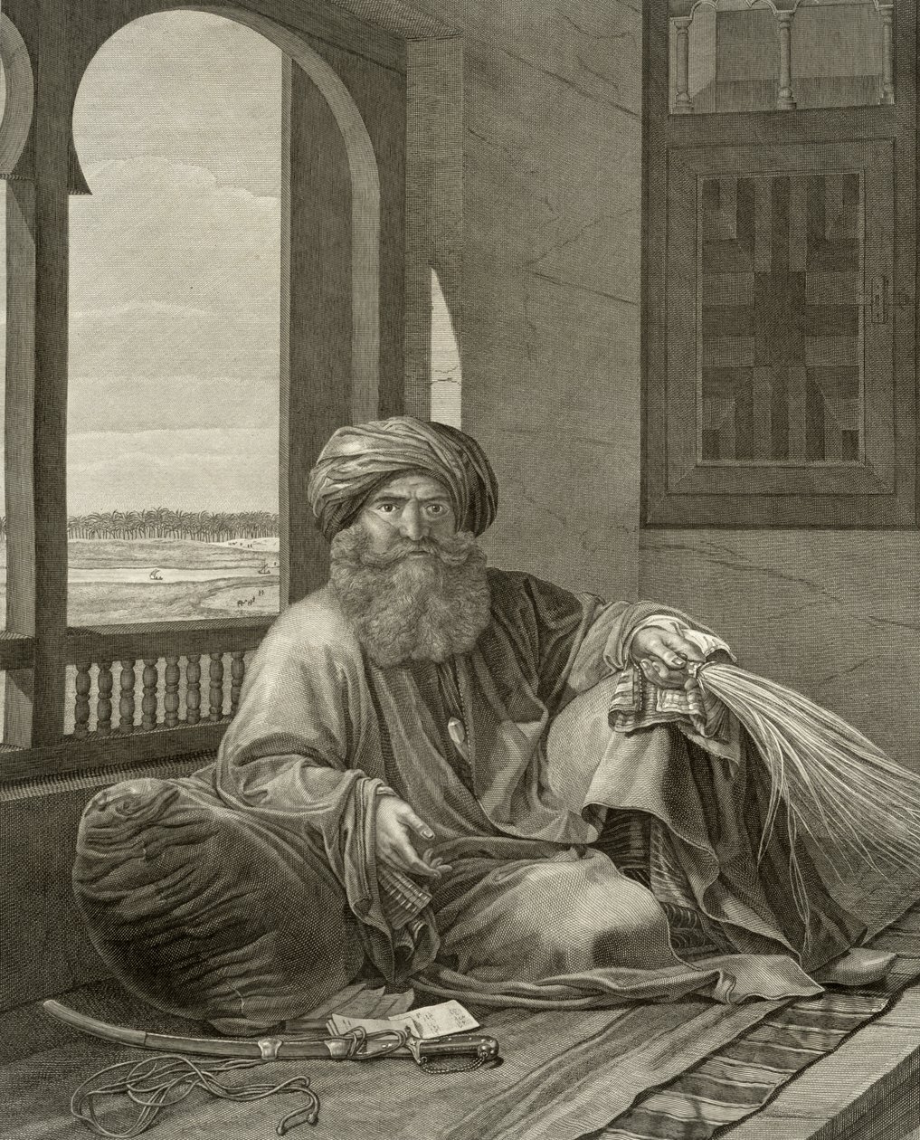 Mourad Bey, du Volume II Costumes et Portraits de 