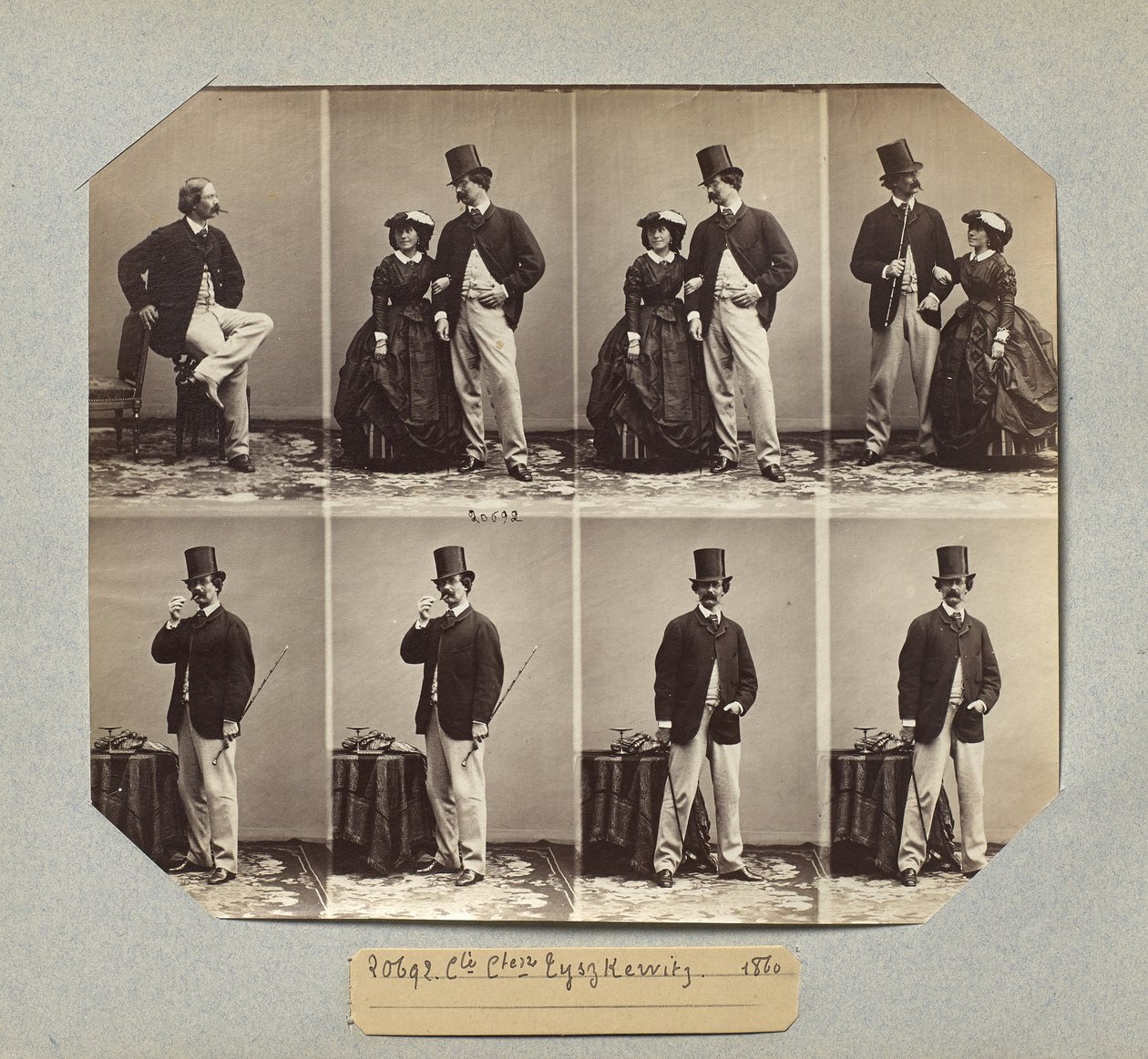 Comte et Comtesse Tyszkiewicz - Andre Adolphe Eugene Disderi
