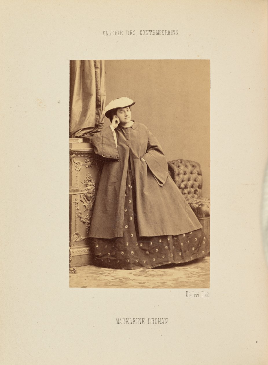 Madeleine Brohan - Andre Adolphe Eugene Disderi