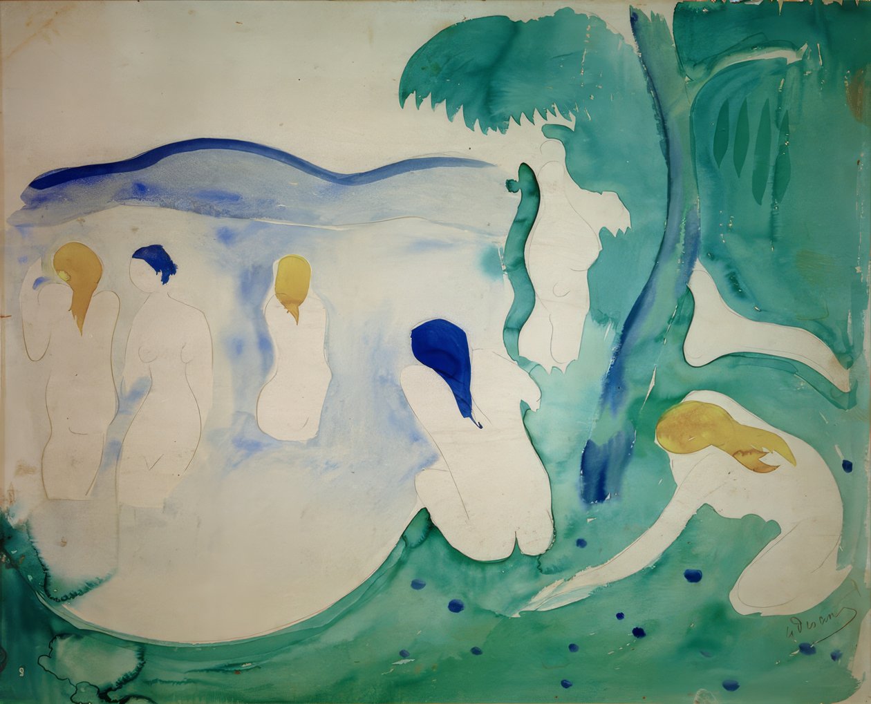 Baigneurs - Andre Derain
