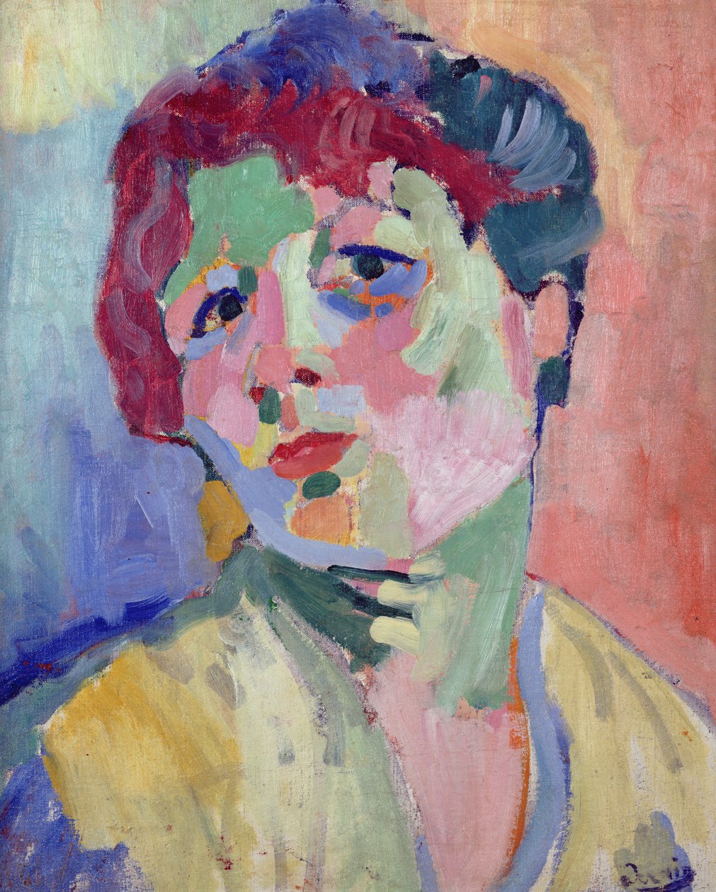 Tête de femme - Andre Derain