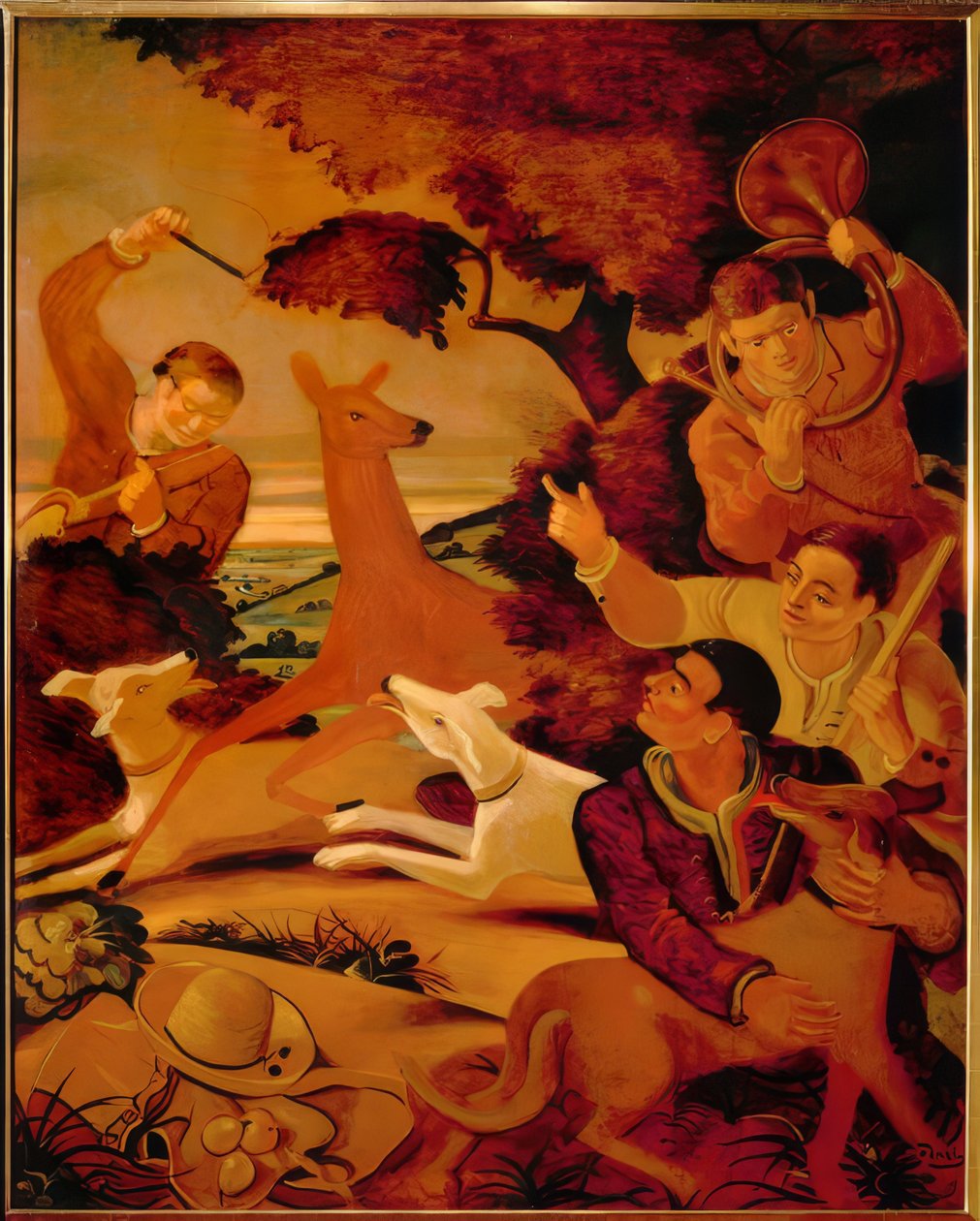 Chasse au cerf - Andre Derain