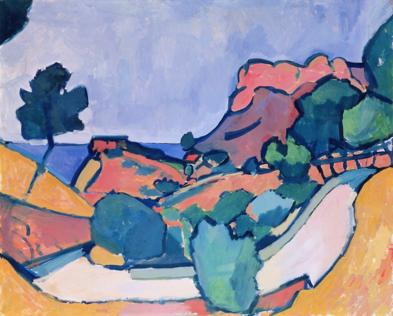 Route de la montagne - Andre Derain