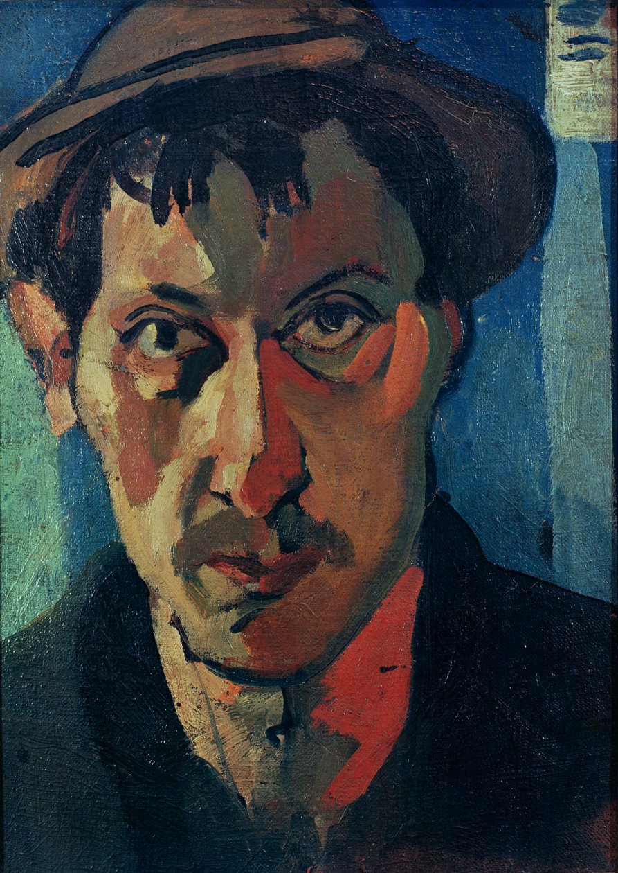 Autoportrait avec un chapeau mou - Andre Derain