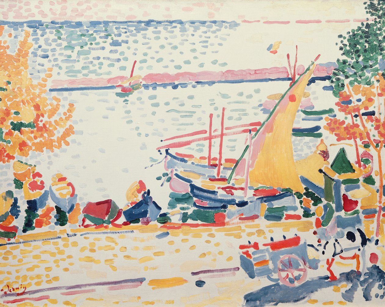 Le port de Collioure - Andre Derain