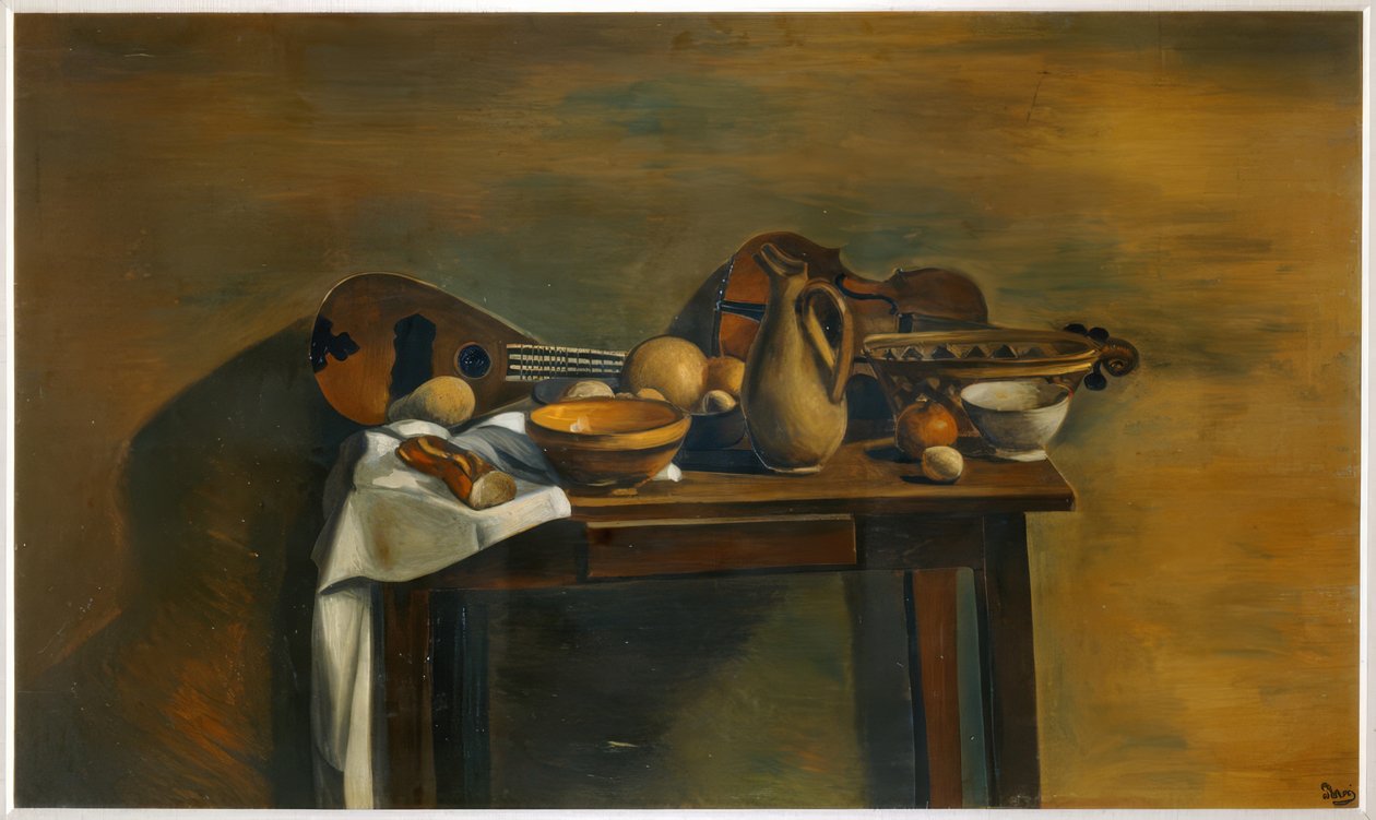 La table décorée - Andre Derain