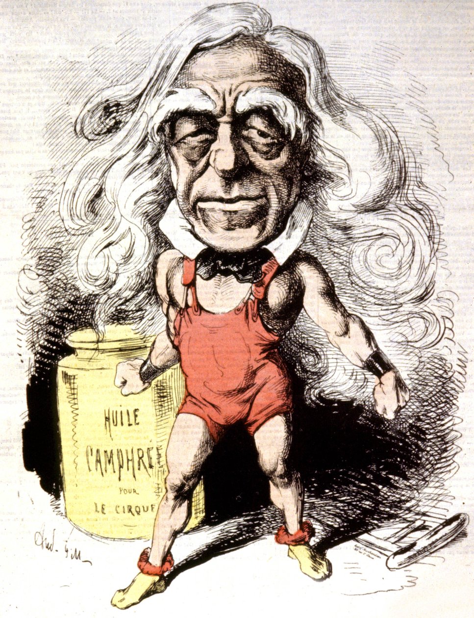 Raspail, c.1872 (illustration) - Andre Gill