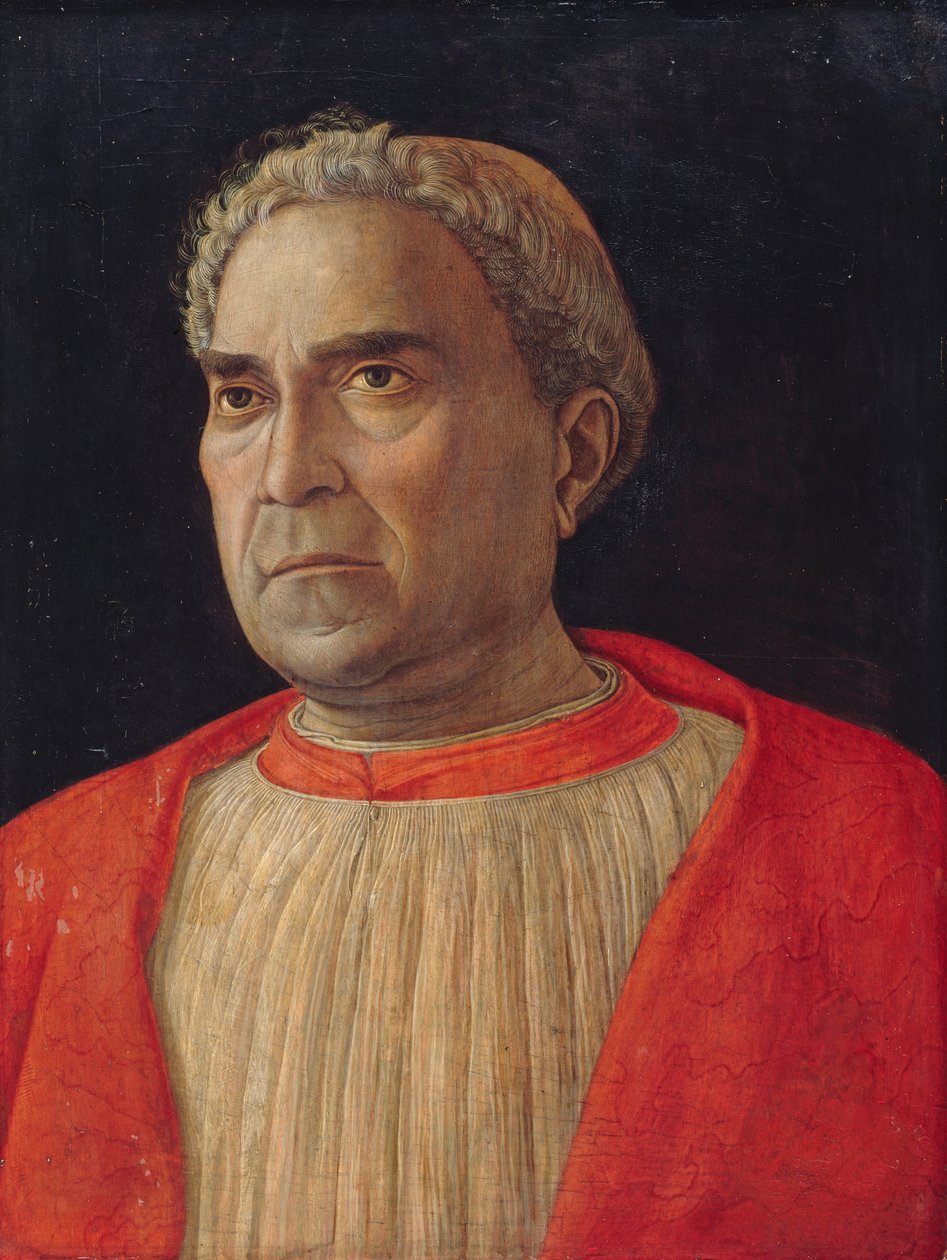 Cardinal Lodovico Trevisano - Andrea Mantegna