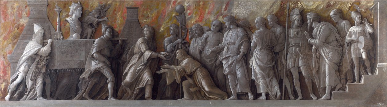 Introduction du culte de Cybèle à Rome - Andrea Mantegna