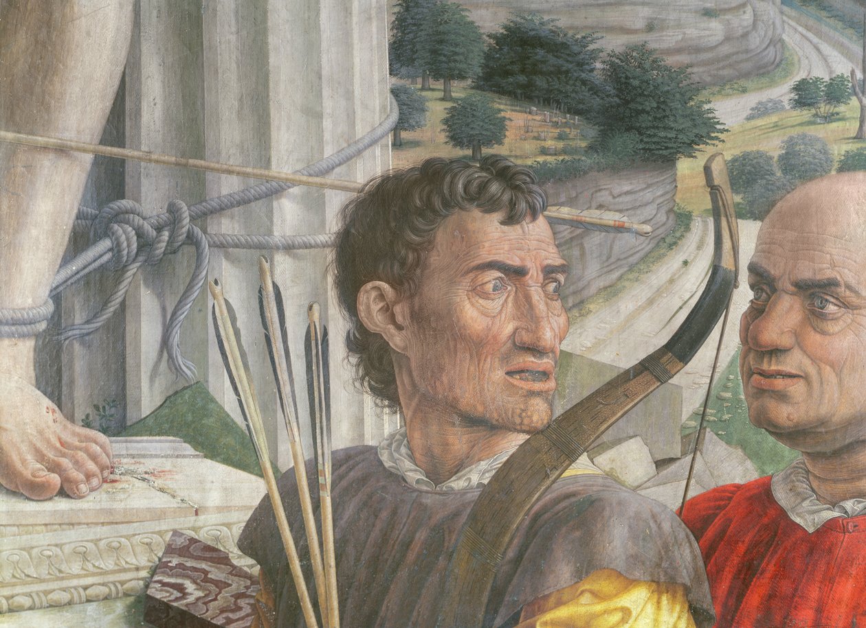 Saint Sébastien (détail) - Andrea Mantegna