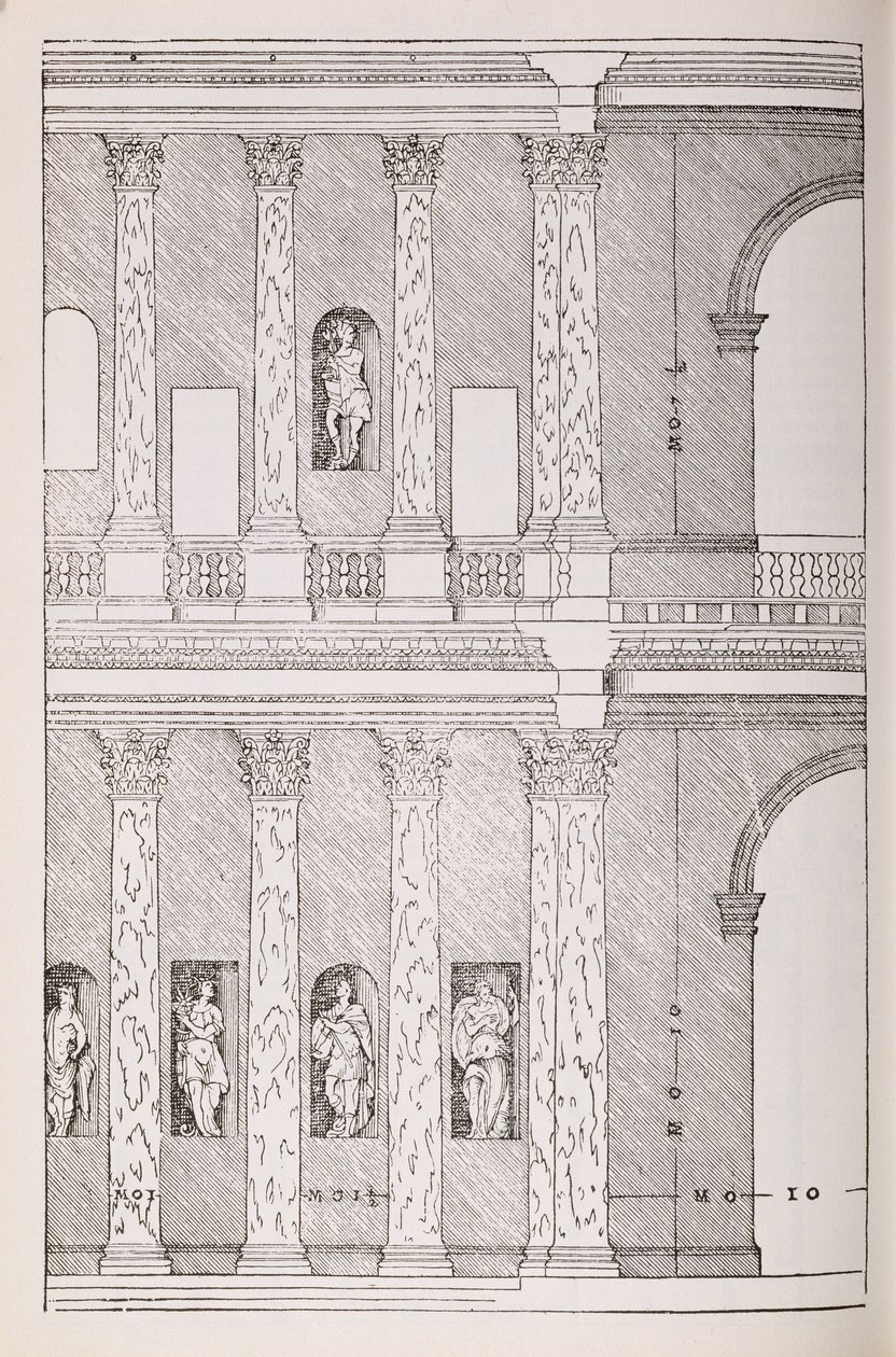 Piazza romaine, illustration d