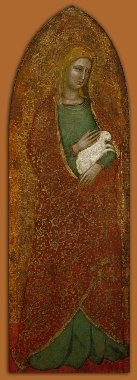 Sainte Agnès - Andrea da Firenze