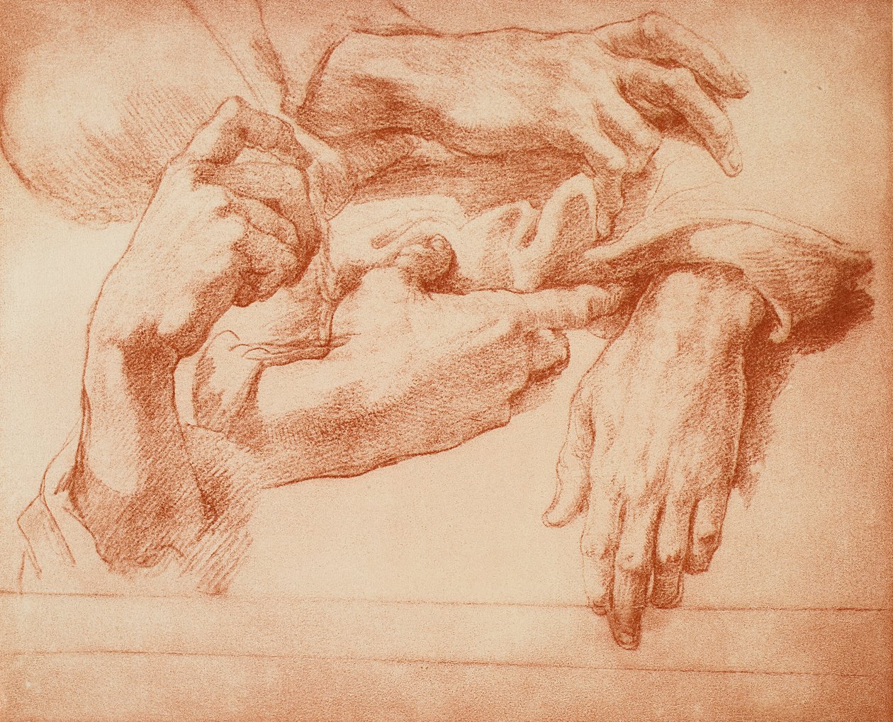 Étude de mains - Andrea del Sarto