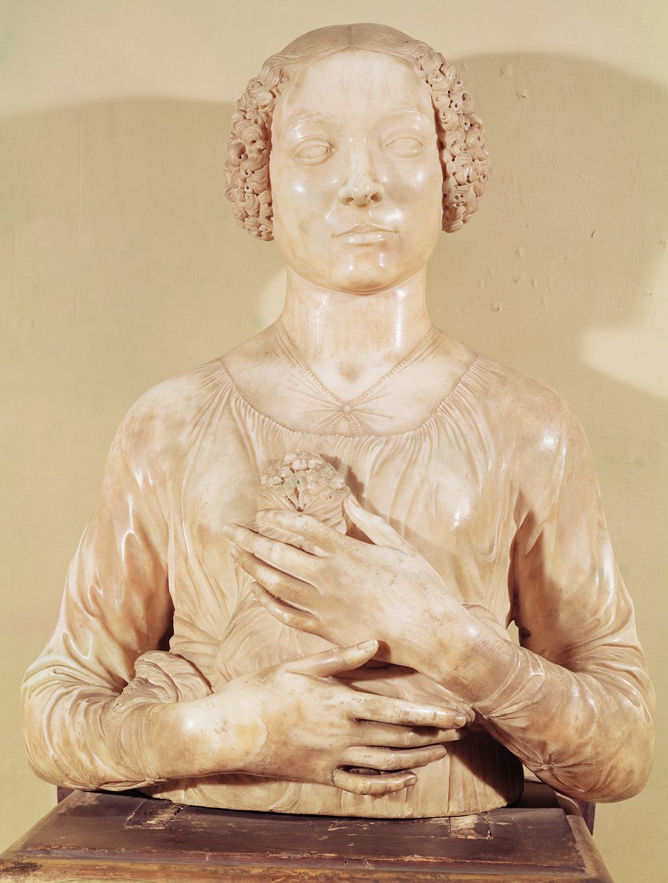 Femme avec un bouquet, vers 1475-80 - Andrea del Verrocchio