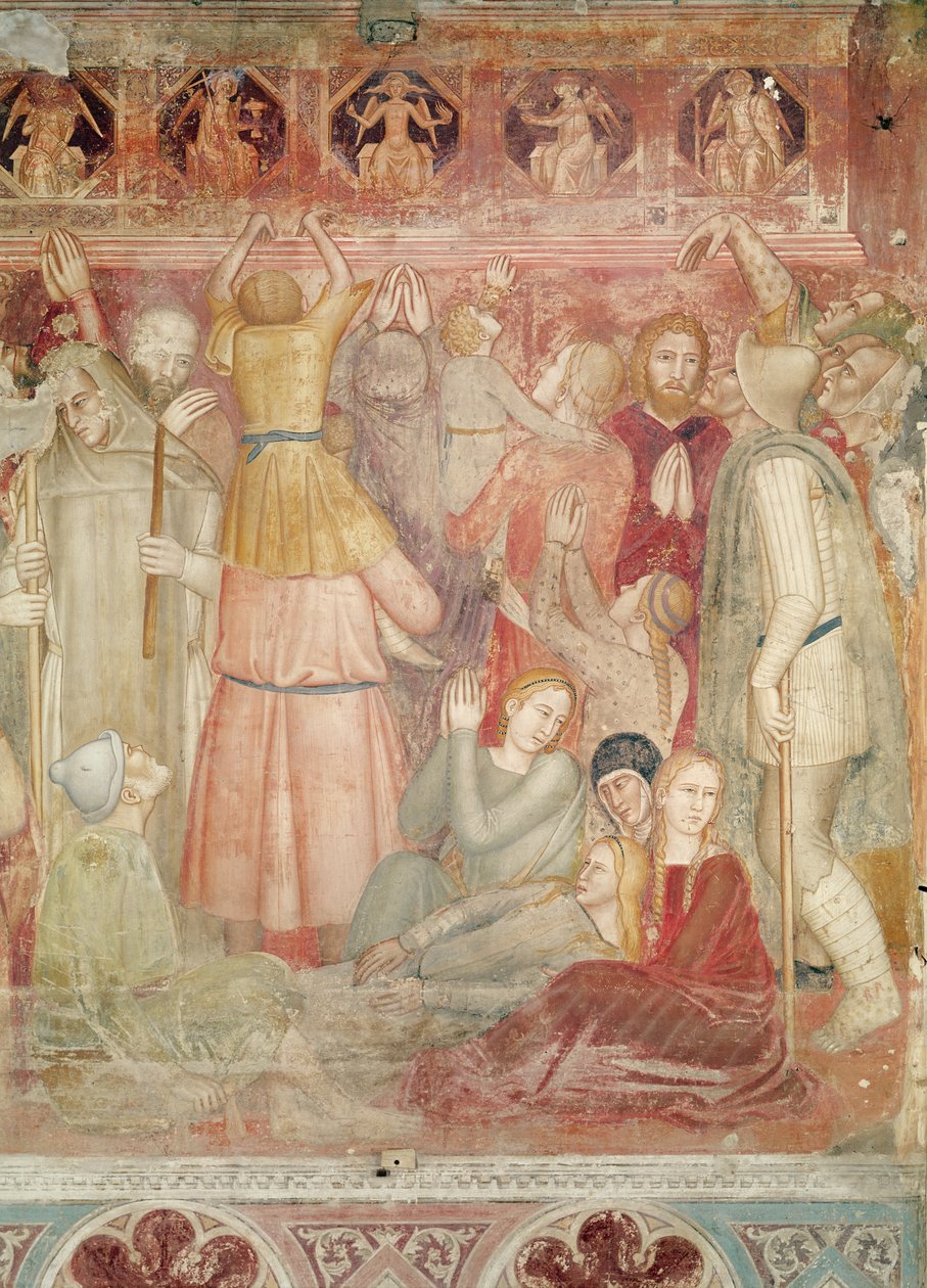 La Prédication de Saint Pierre Martyr, c.1366-68 - Andrea di Bonaiuto
