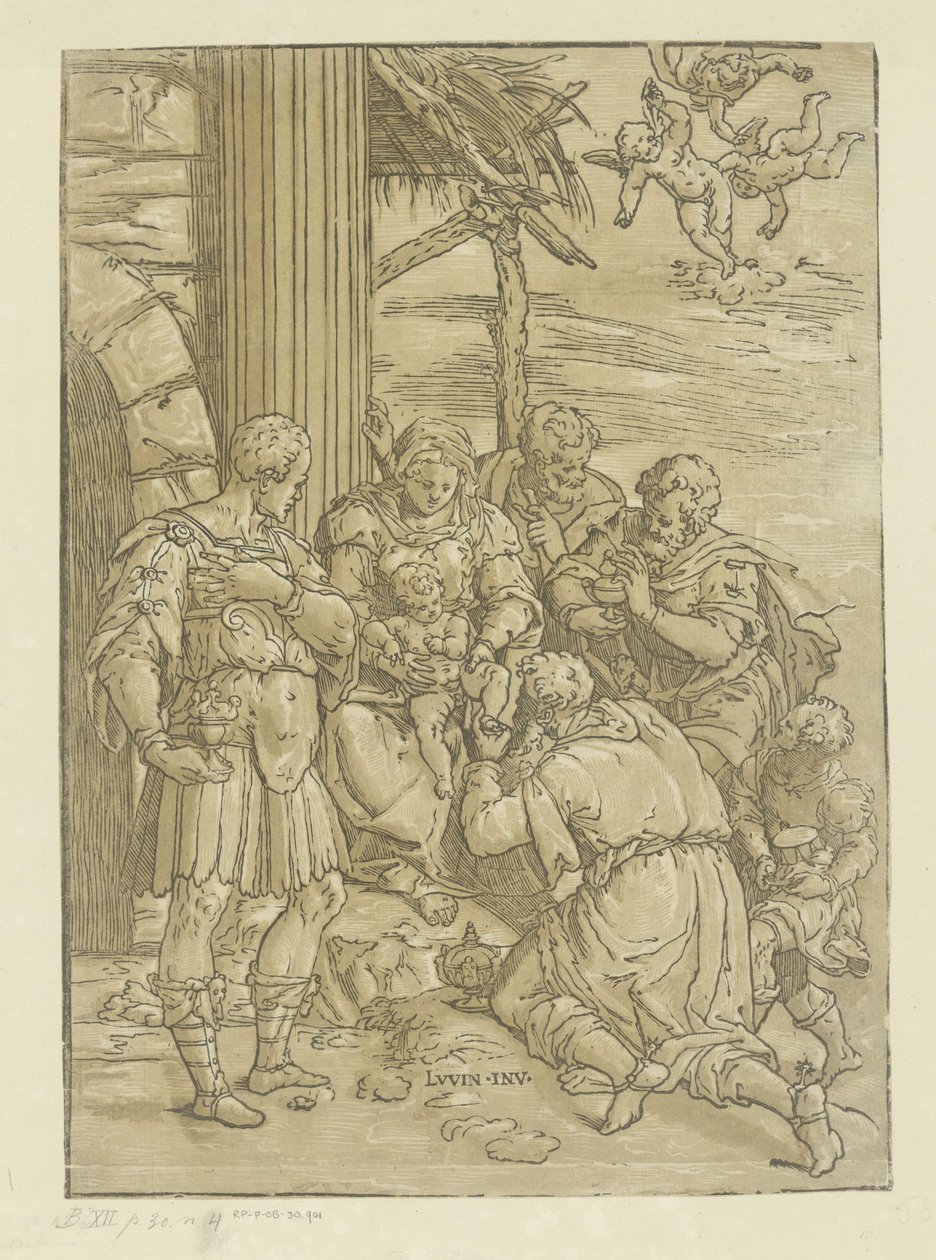 Adoration des mages - Andrea Andreani