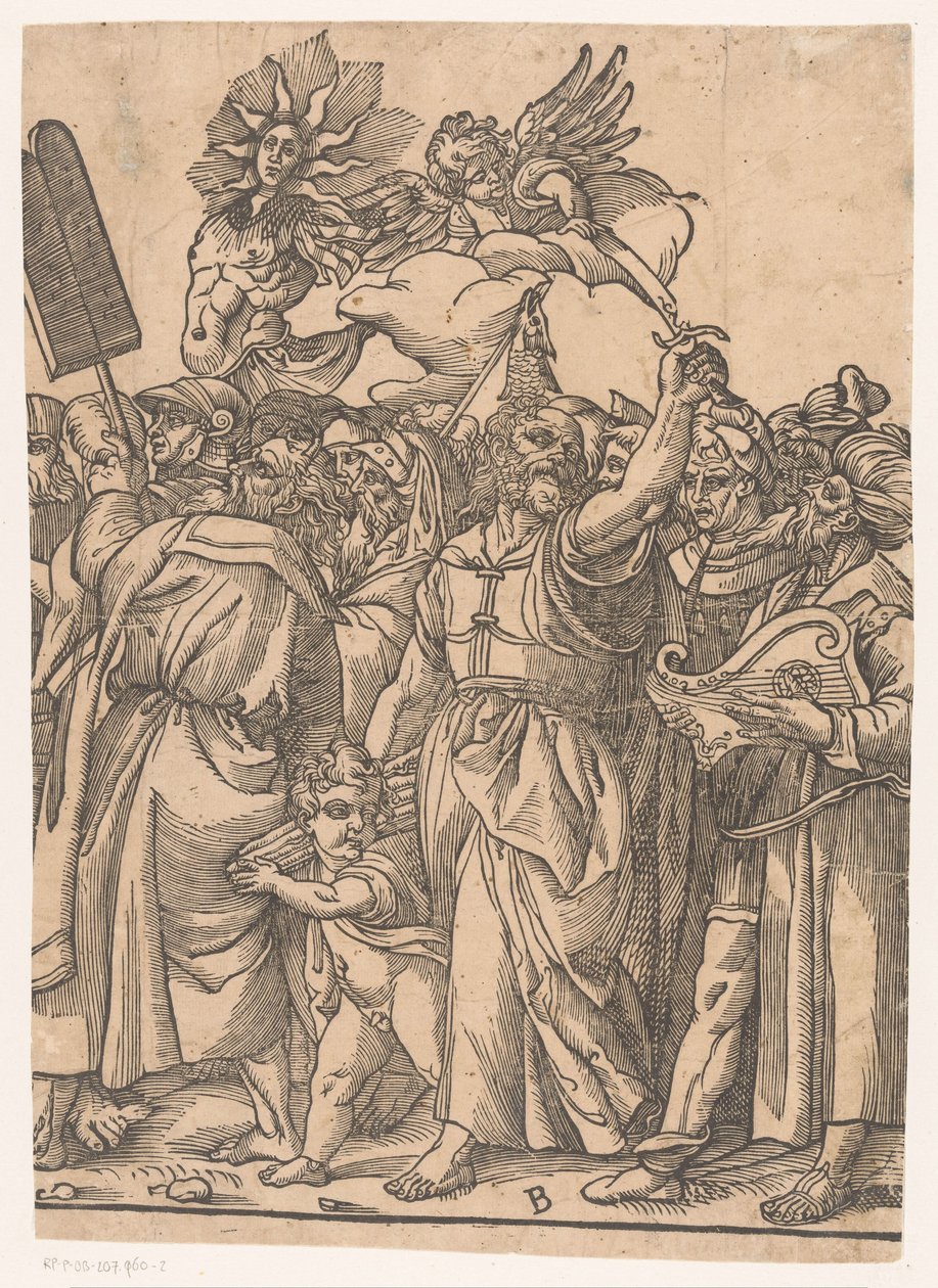 Triomphe du Christ (deuxième partie) - Andrea Andreani