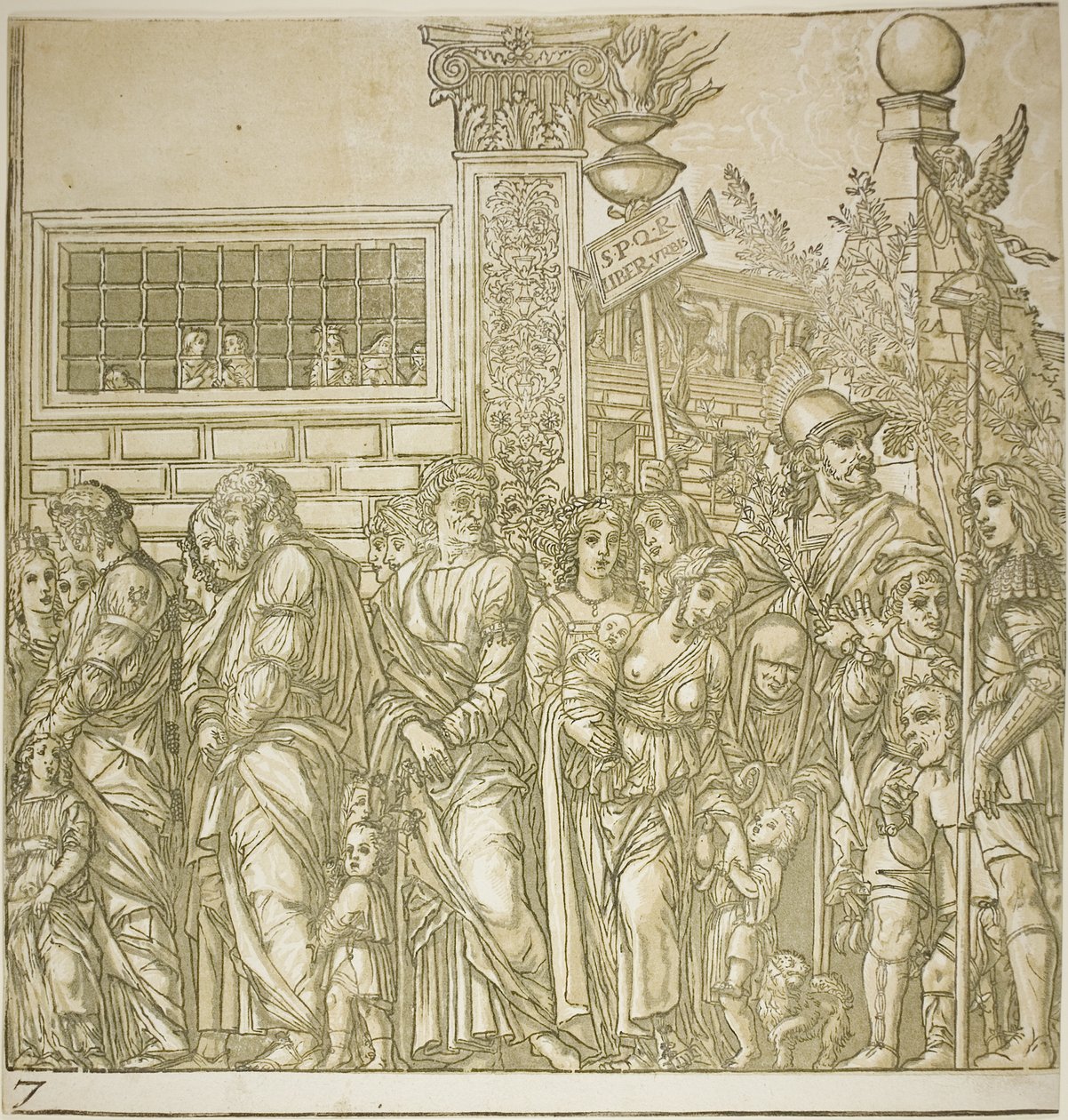 Triomphe de César - Andrea Andreani