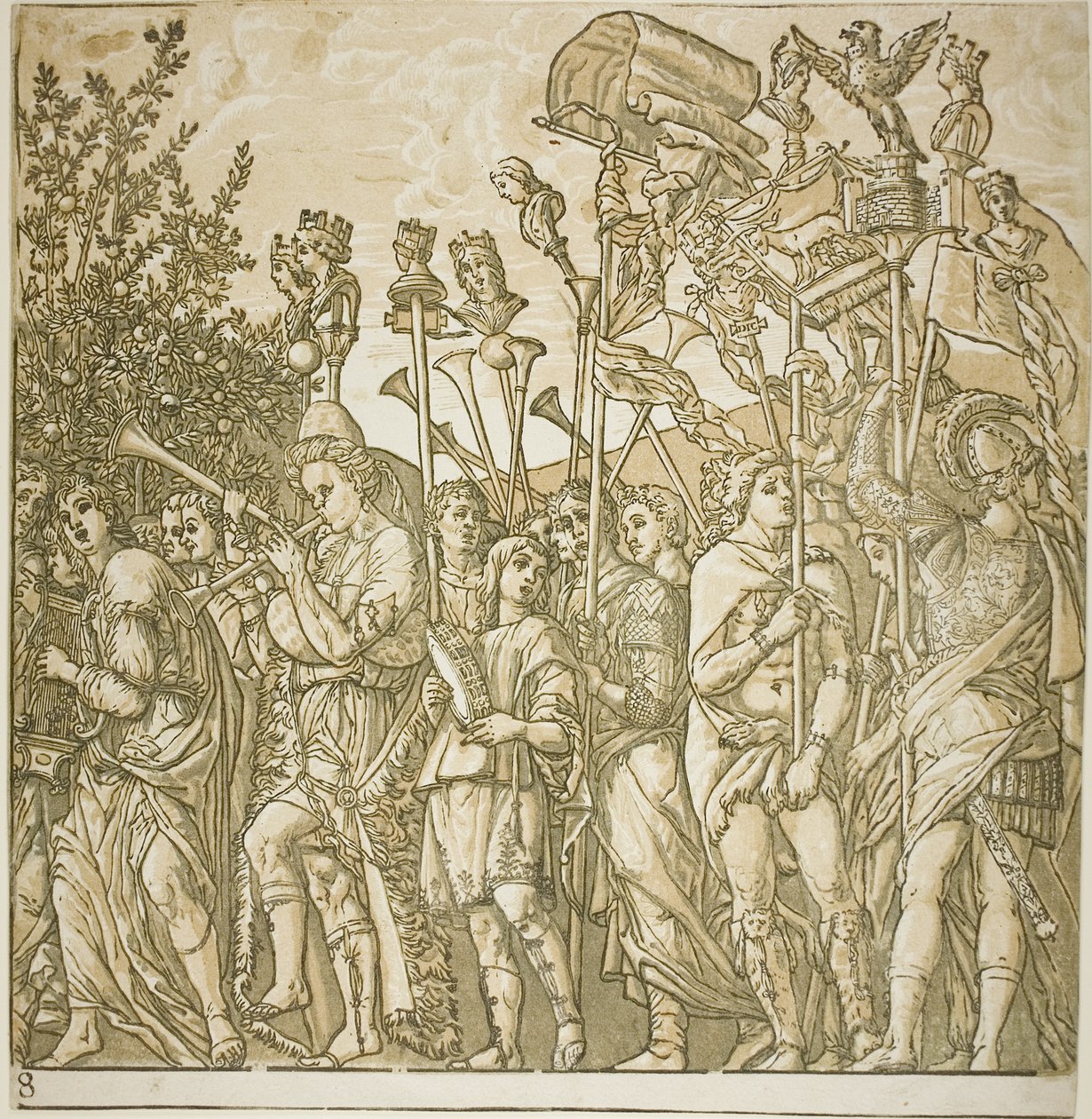 Triomphe de César - Andrea Andreani