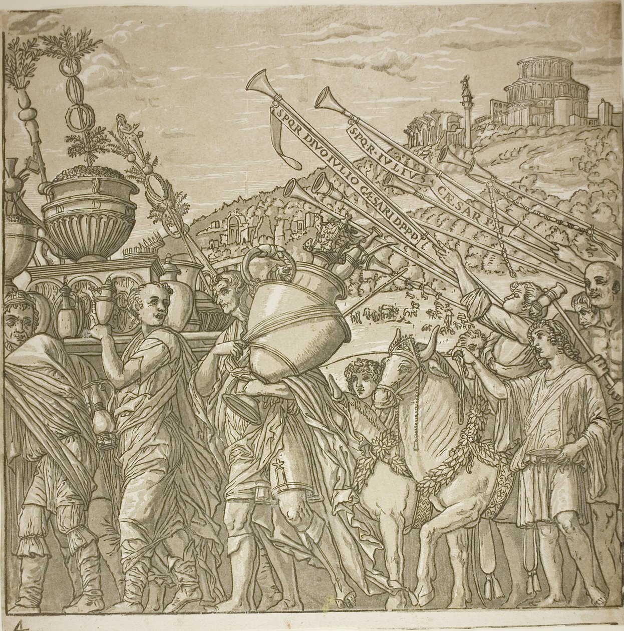 Triomphe de César - Andrea Andreani