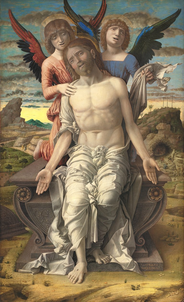 Le Christ en rédempteur souffrant - Andrea Mantegna