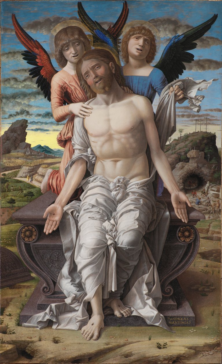 Le Christ, rédempteur souffrant - Andrea Mantegna