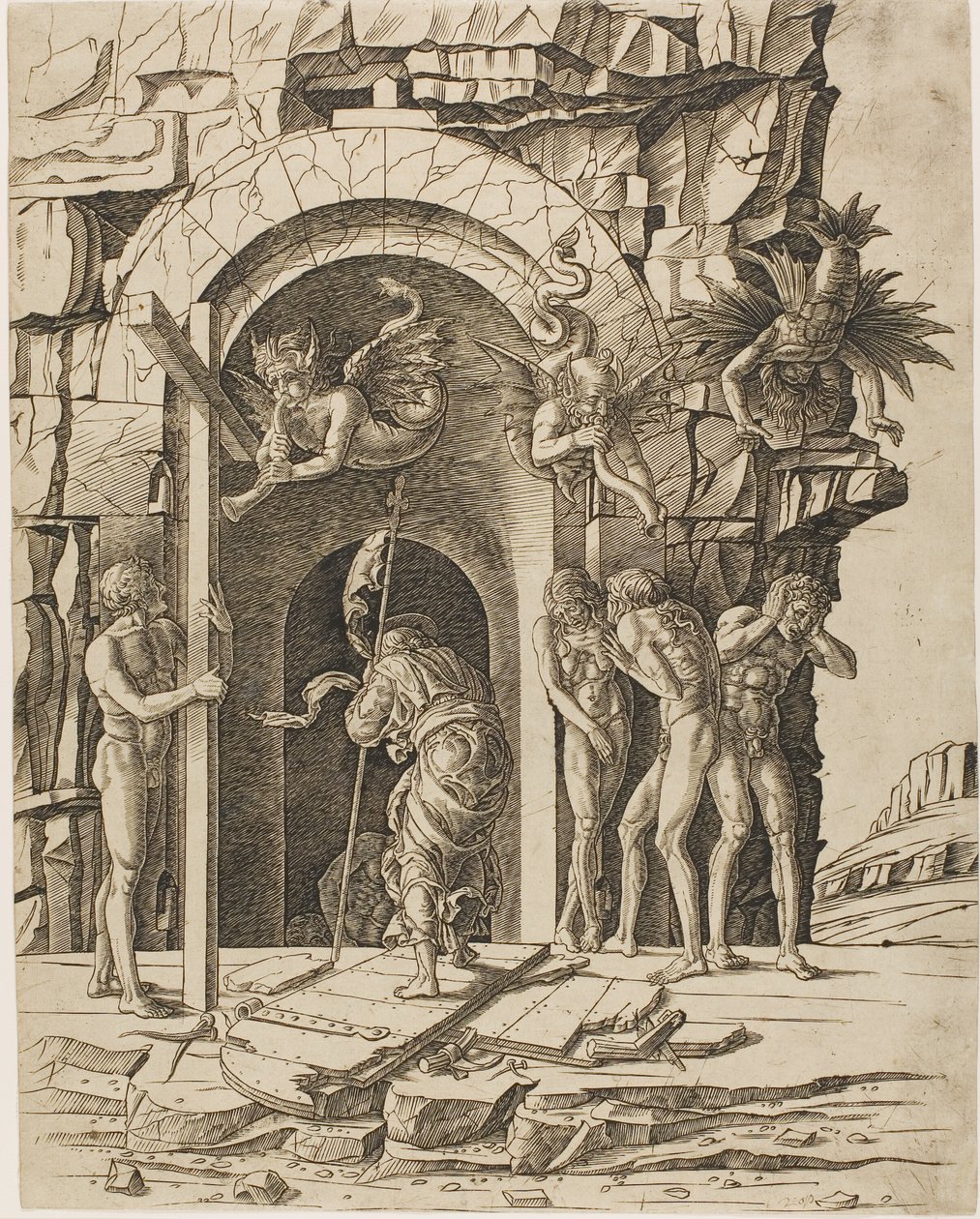 Descente aux Limbes - Andrea Mantegna
