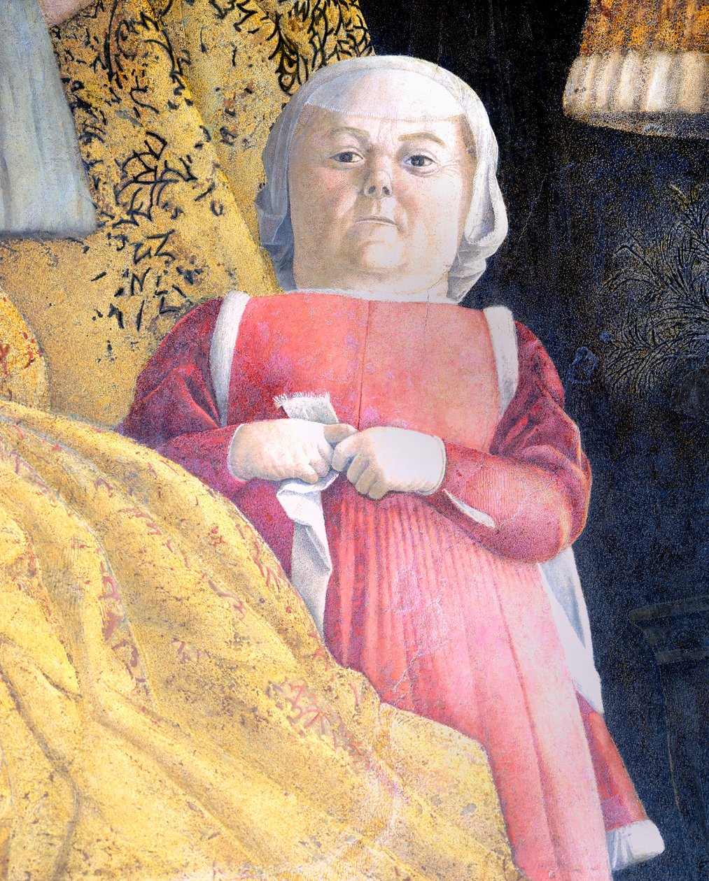 Nain de cour (détail) - Andrea Mantegna