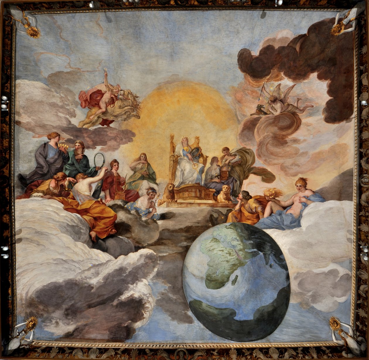 Le Triomphe de la Sagesse Divine, 1629-1631 - Andrea Sacchi