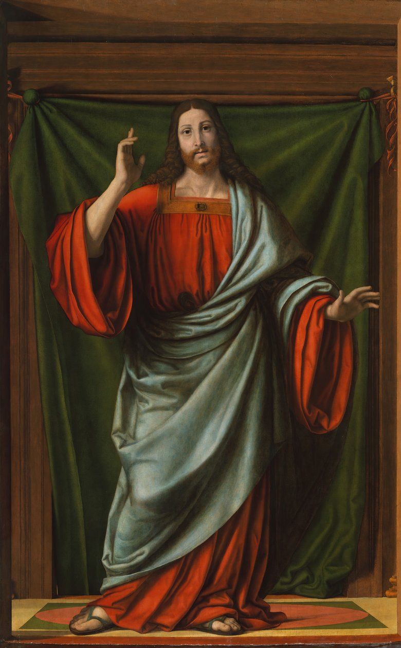Christ bénissant - Andrea Solario
