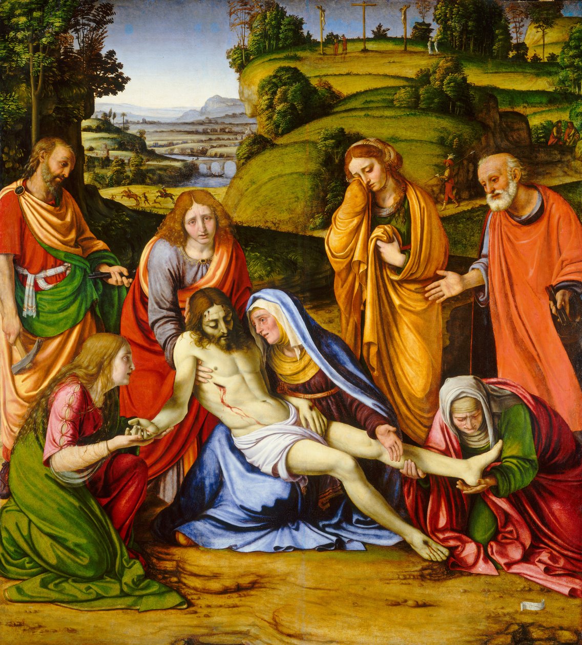 Lamentation, vers 1505-1507 - Andrea Solario