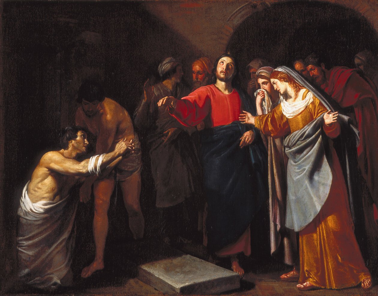 La Résurrection de Lazare - Andrea Vaccaro