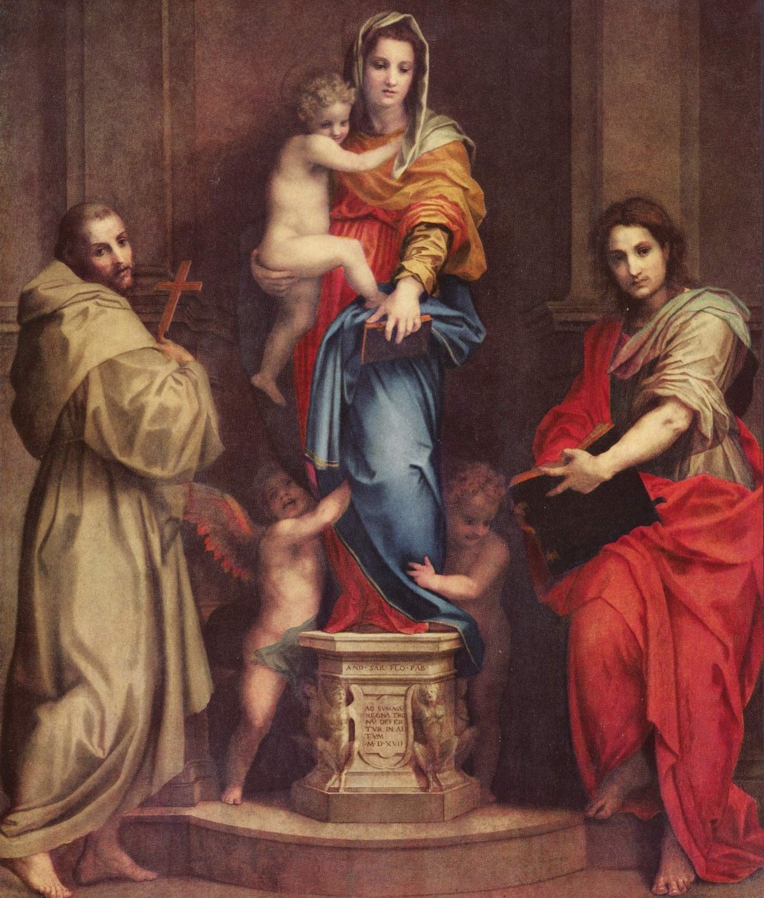 Madone des Harpies - Andrea del Sarto
