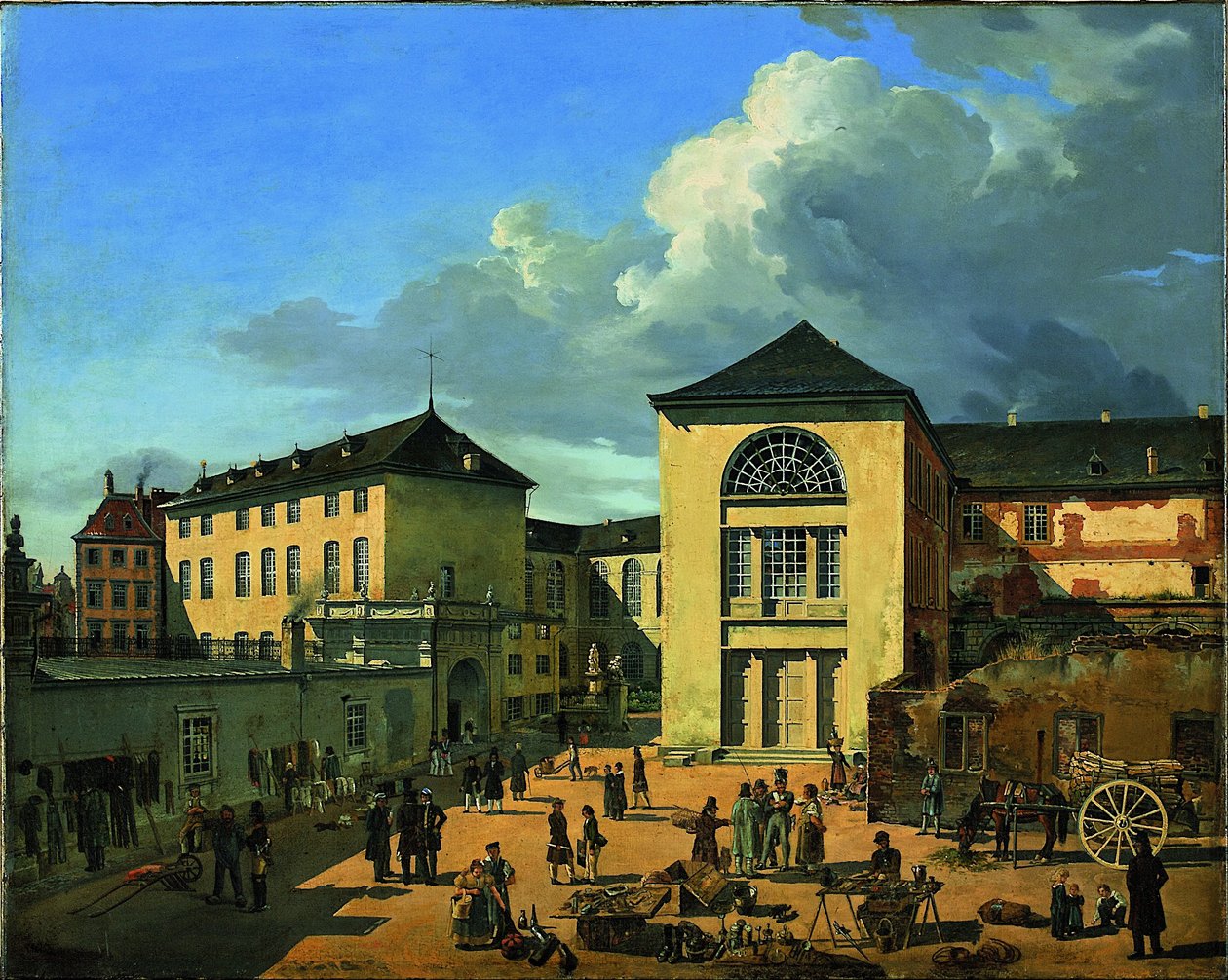 The Old Academy à Düsseldorf - Andreas Achenbach