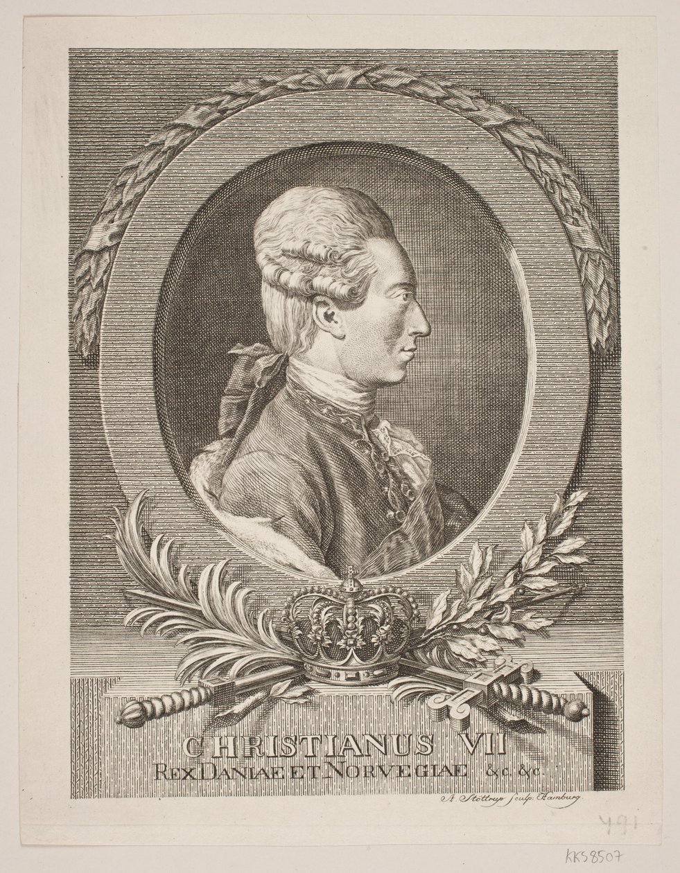 Christian VII - Andreas Støttrup